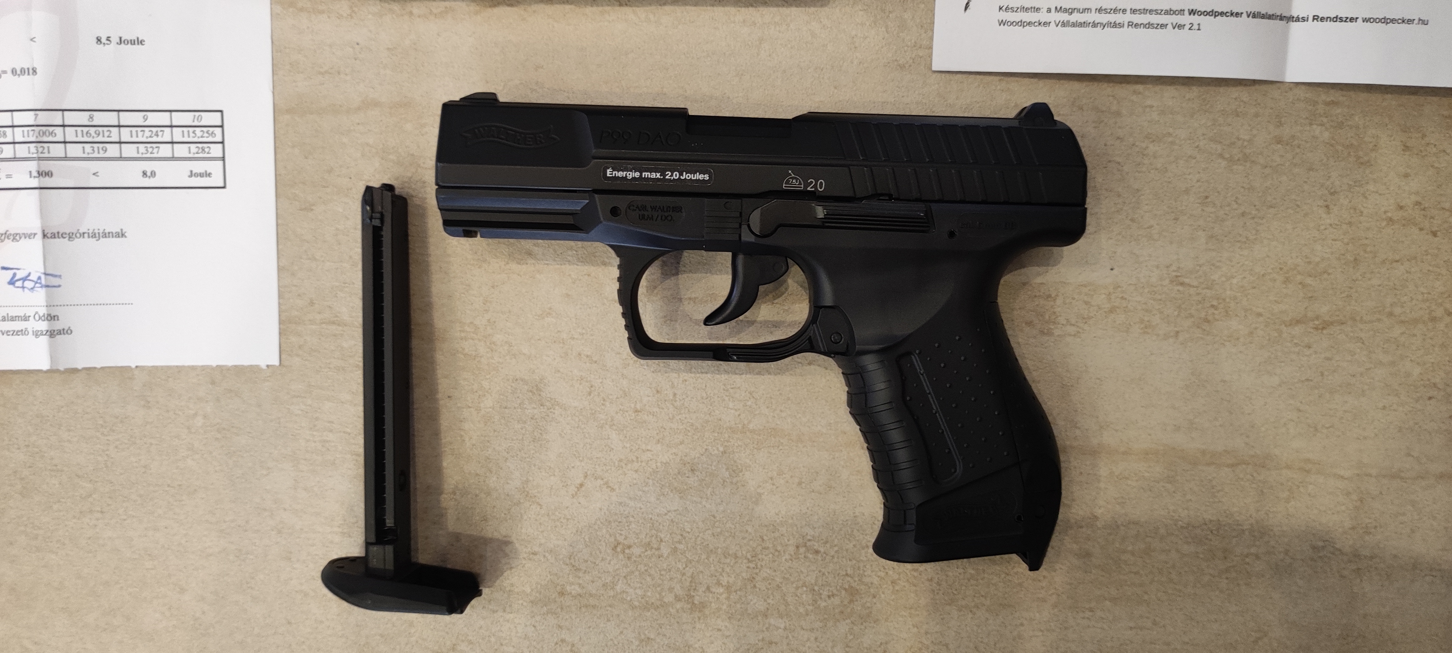 Walther P99 Dao CO2 Airsoft pisztoly