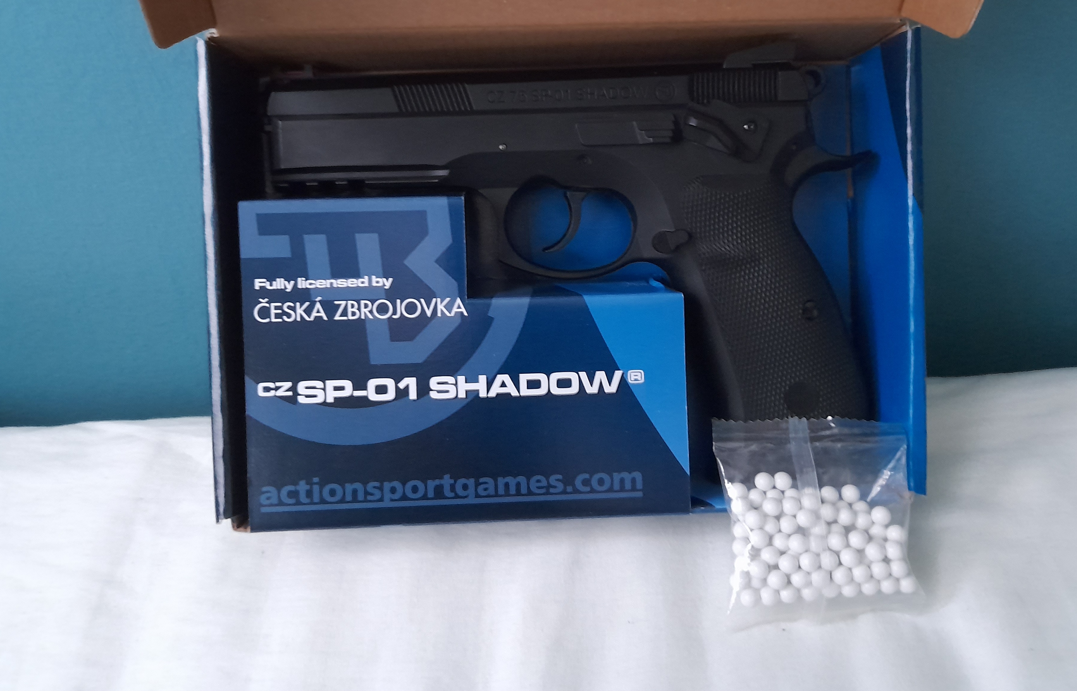 CZ SP-01 SHADOW rugós airsoft pisztoly