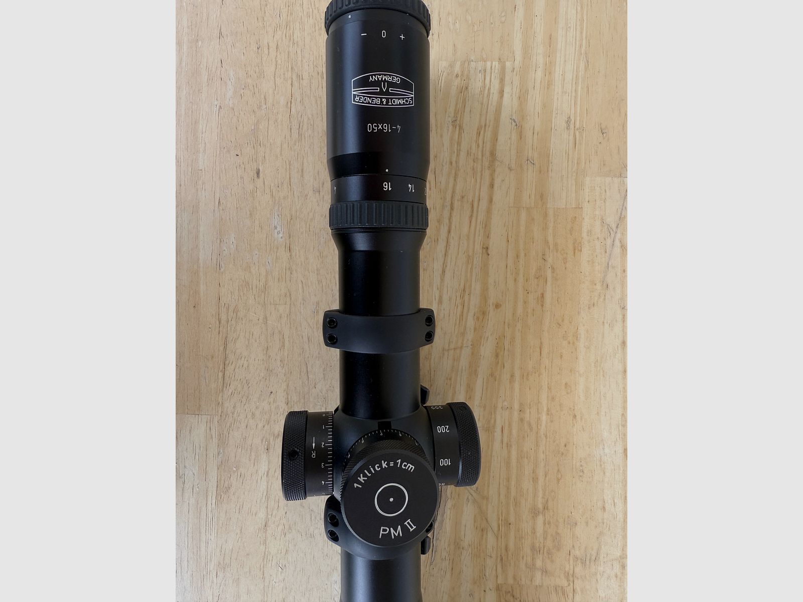 Schmidt &amp; Bender 4-16 x50 PMII puskatávcső