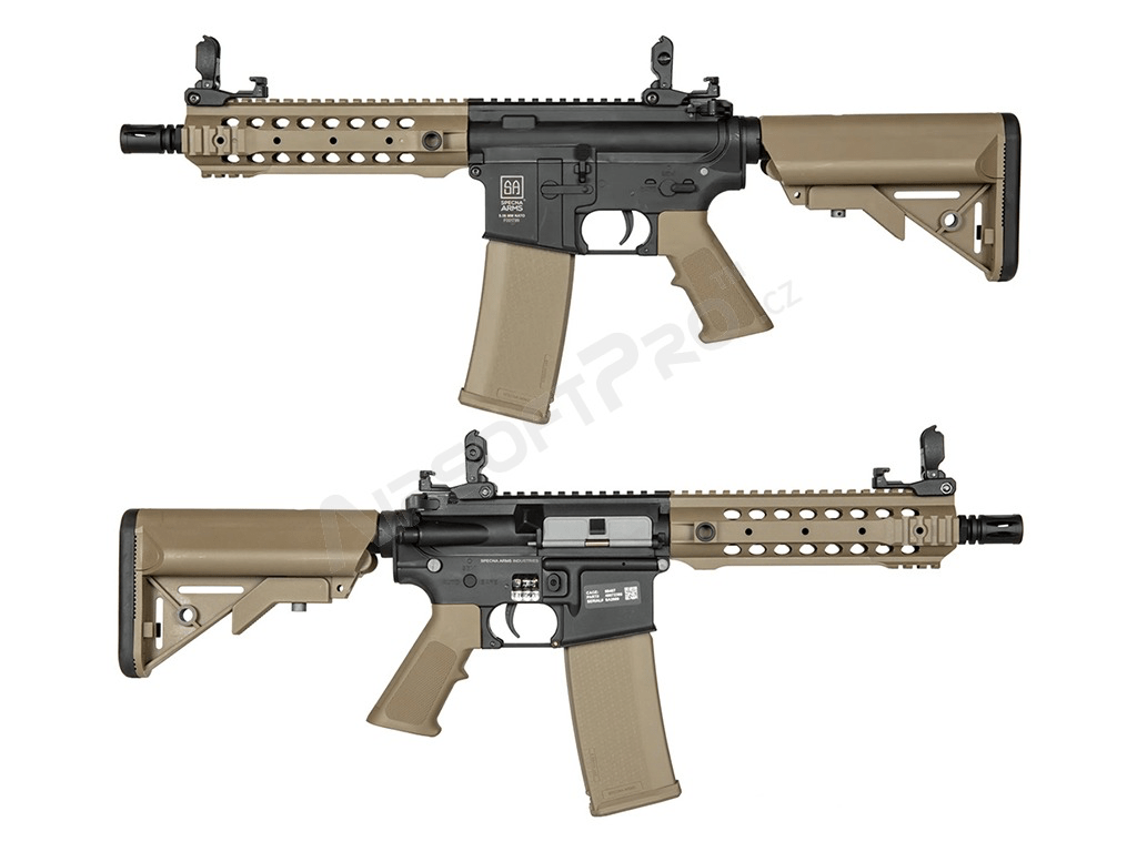 Specna arms flex 01 új gépkarabély tan színben ajándék kiegészítőkkel
