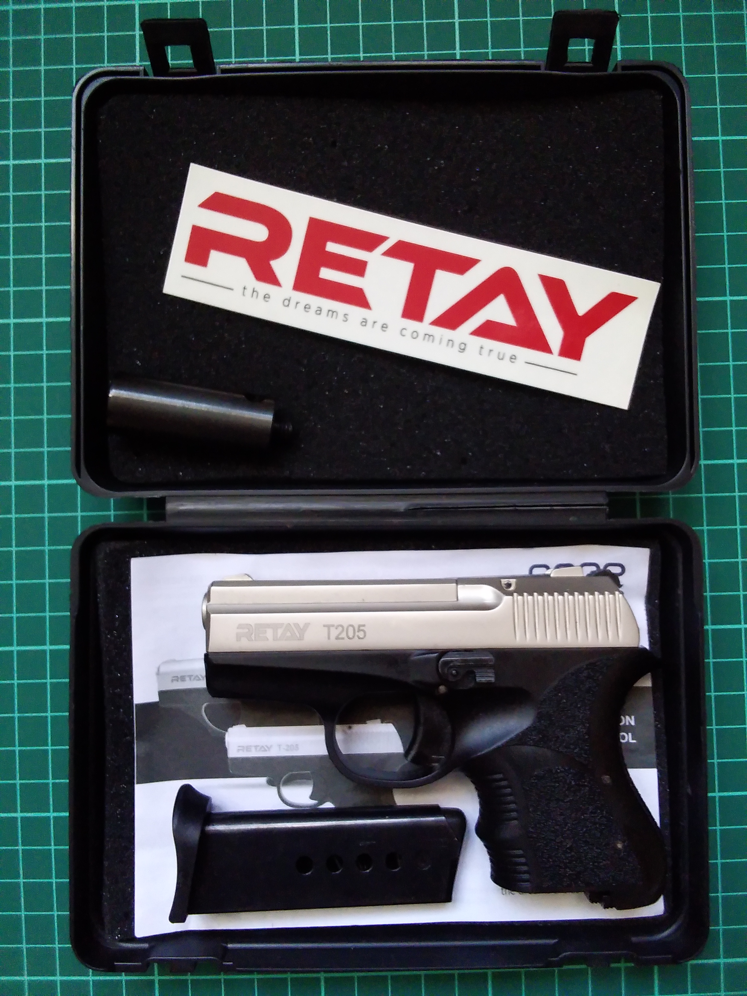 Retay T-205 8 mm Satin gázpisztoly