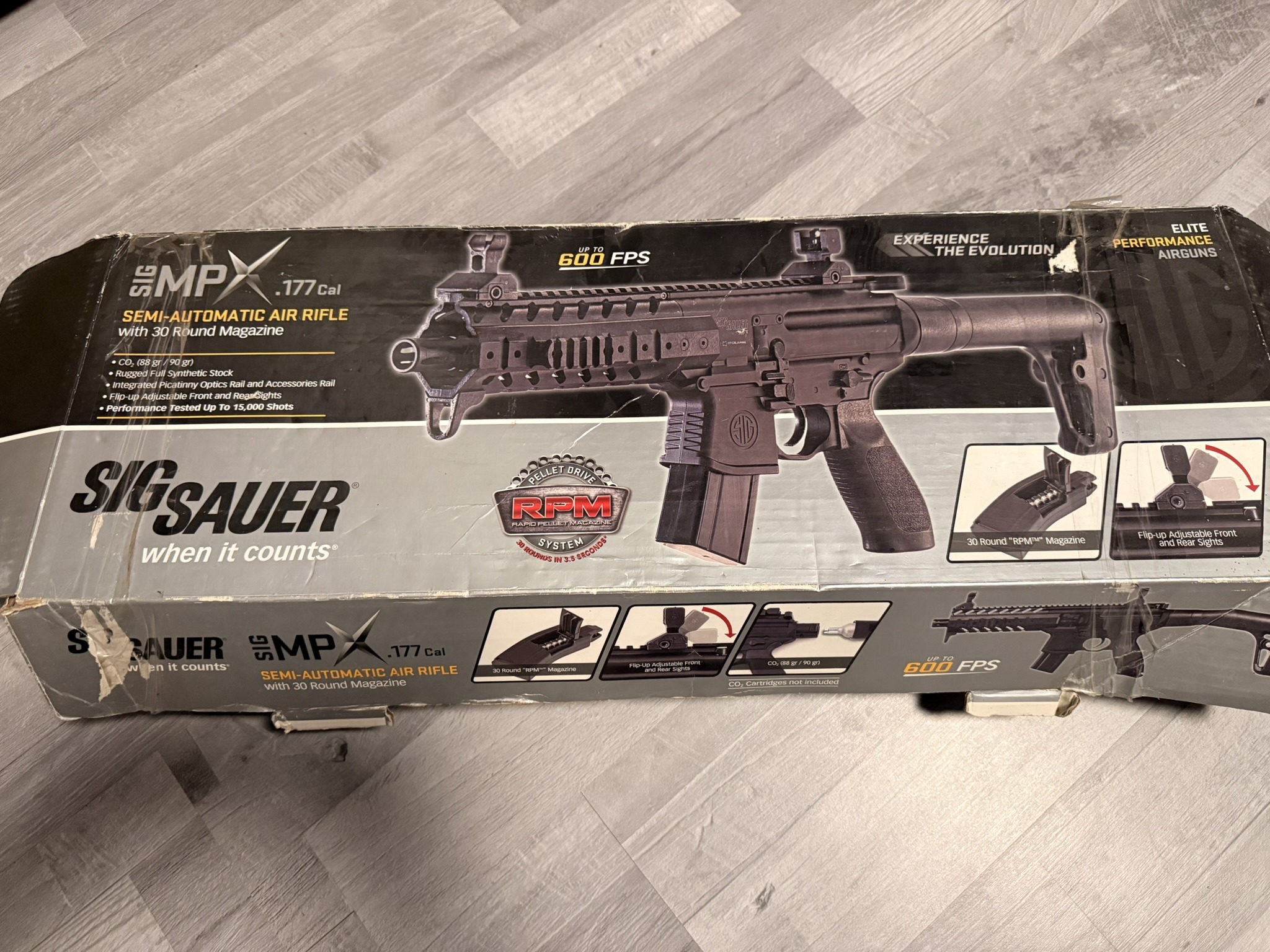 SigSauer MPX Co2 hibás