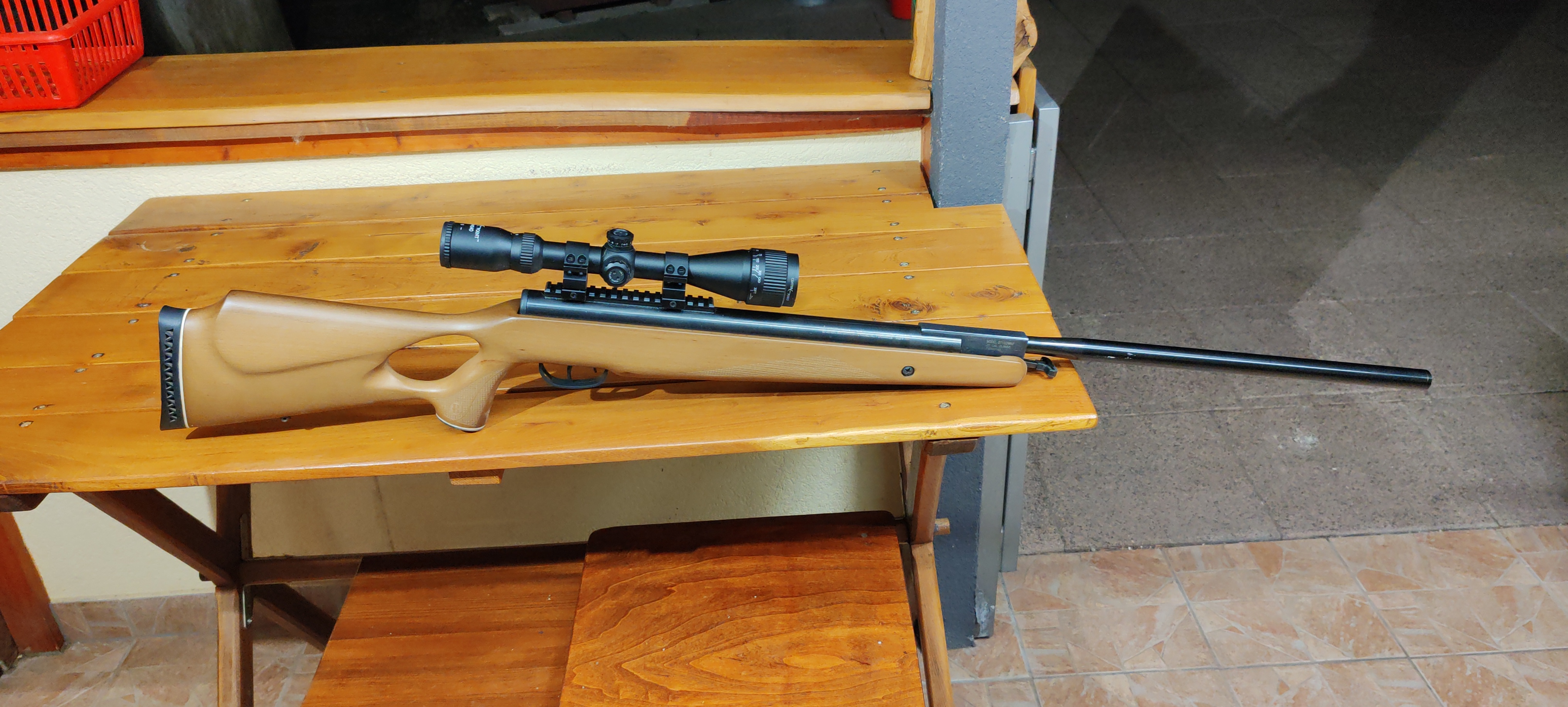 Eladó Crosman benjamin 5,5 lègpuska.