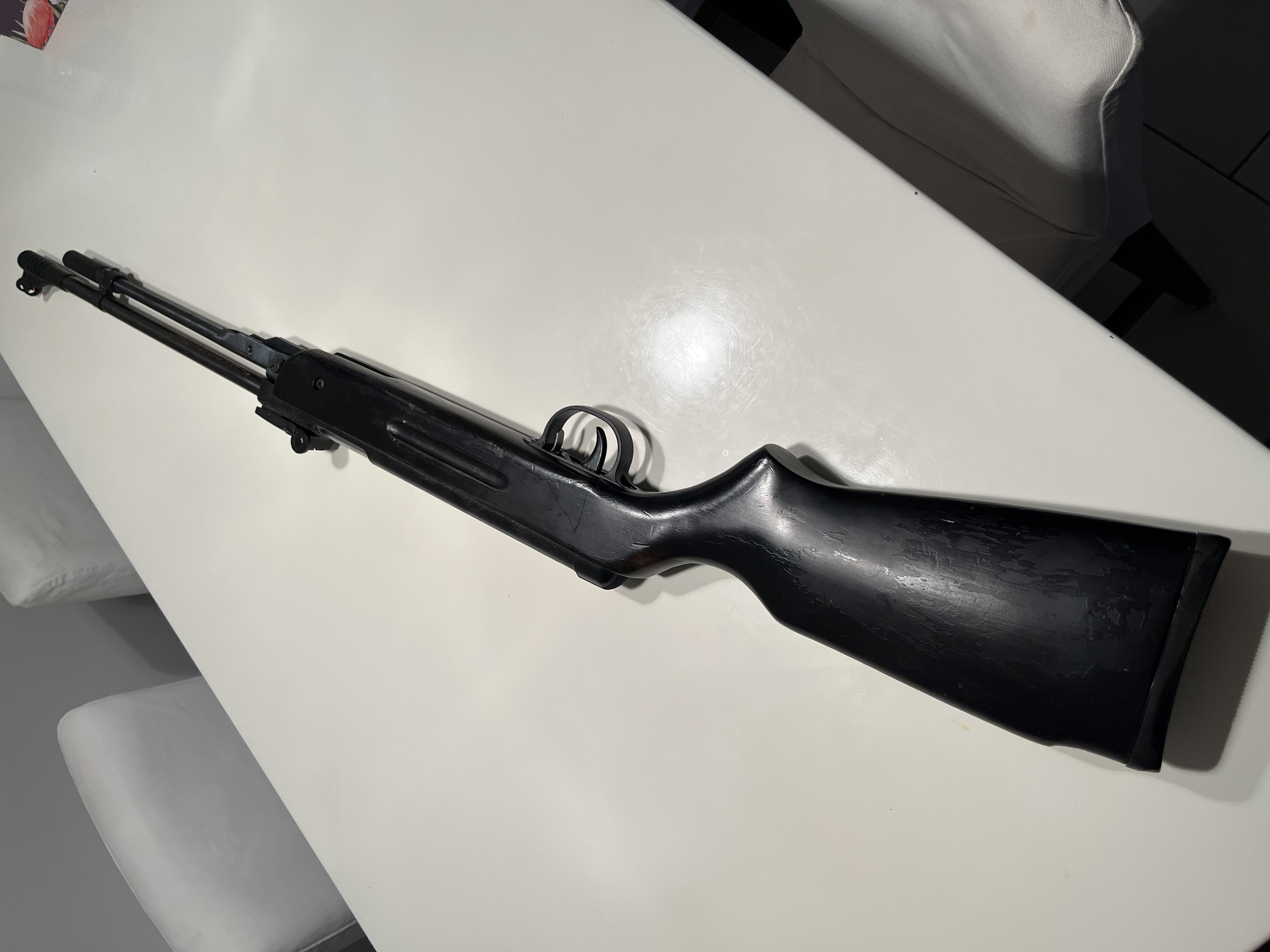 Kandar B3-3 légpuska és Umarex Browning Buck Mark