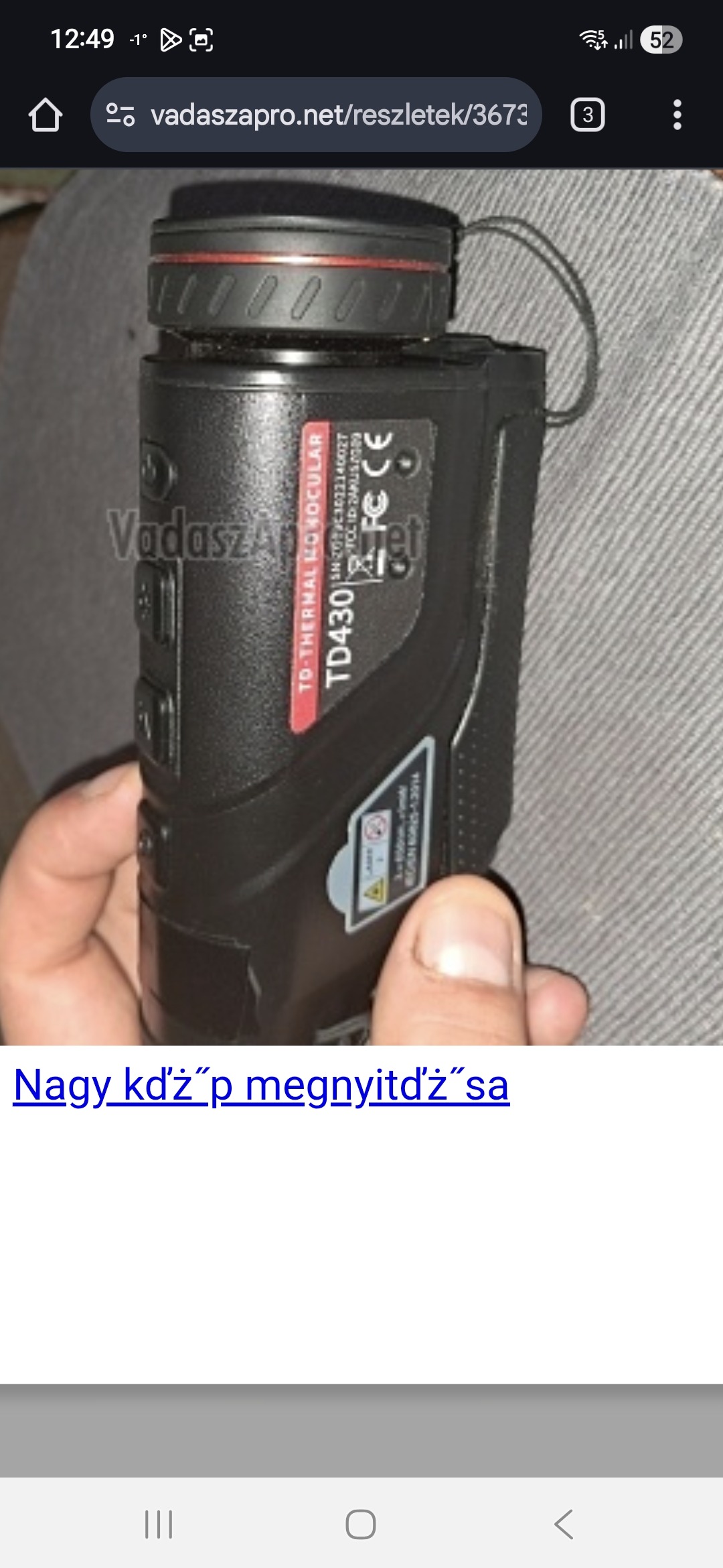 Guide td 430