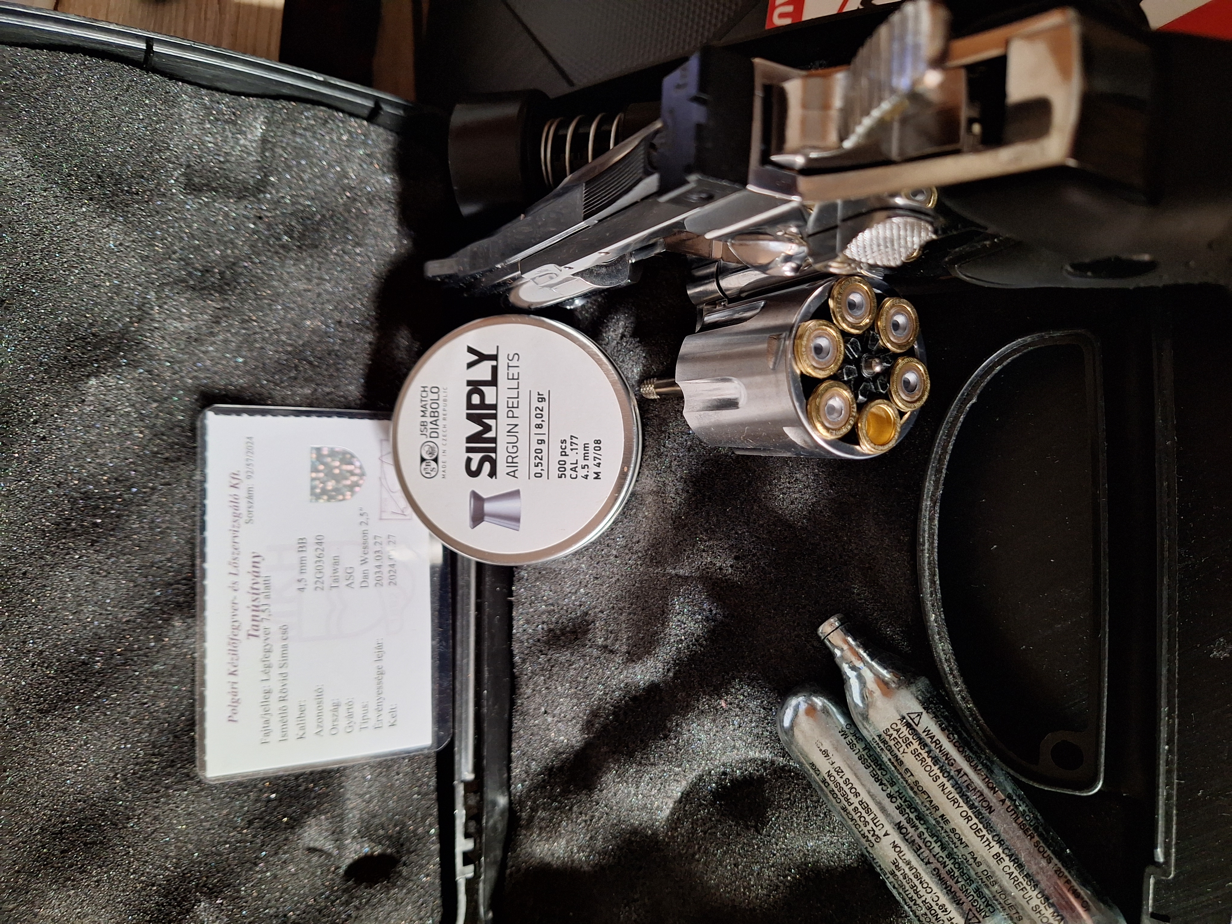 Dan wesson 2.5" 3j