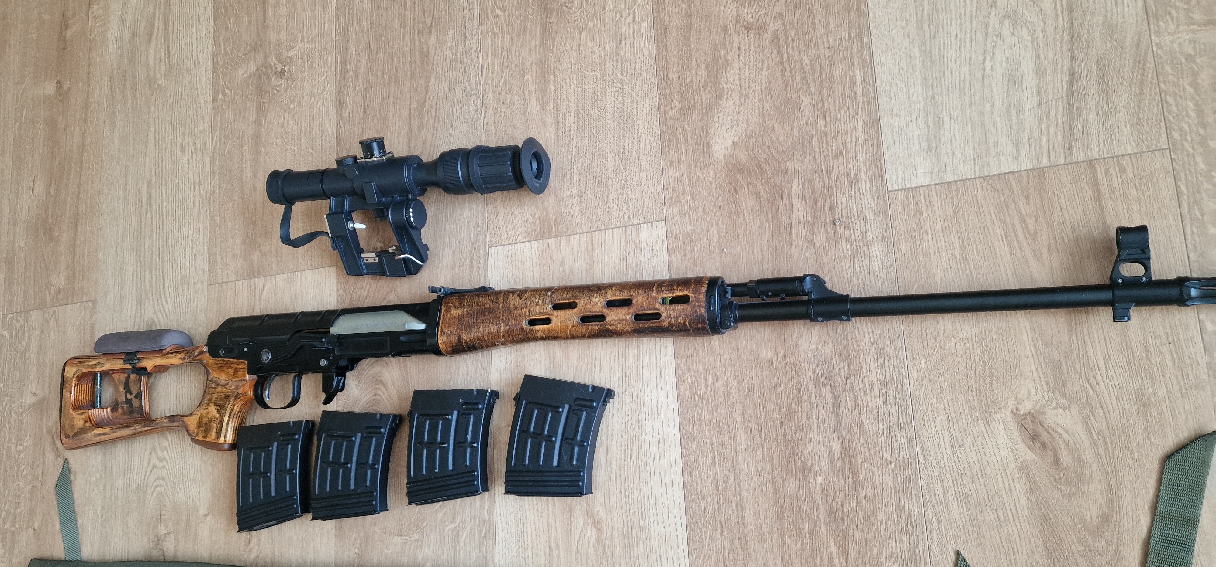King Arms Fém-fa Drangunov SVD AEG