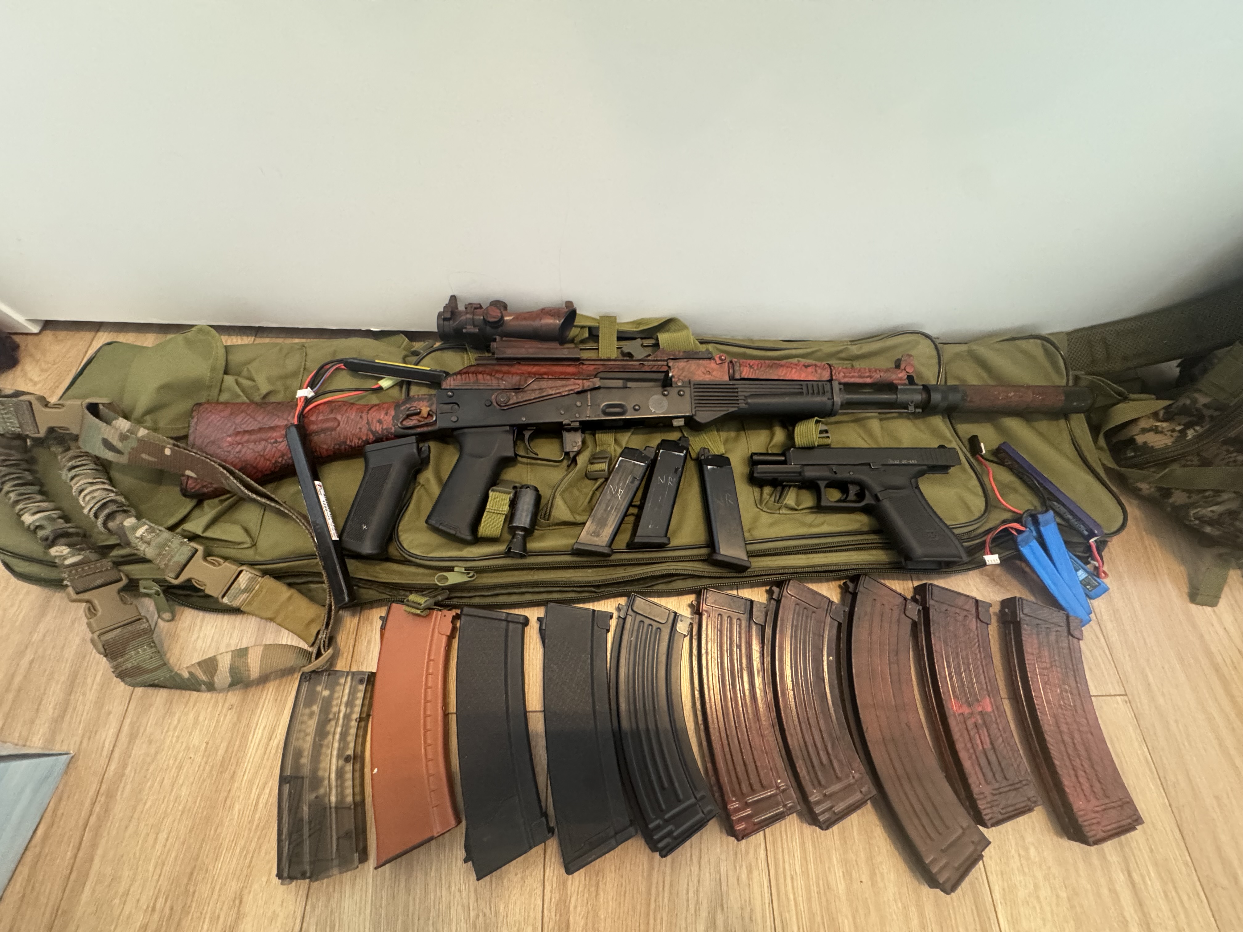 Airsoft szett