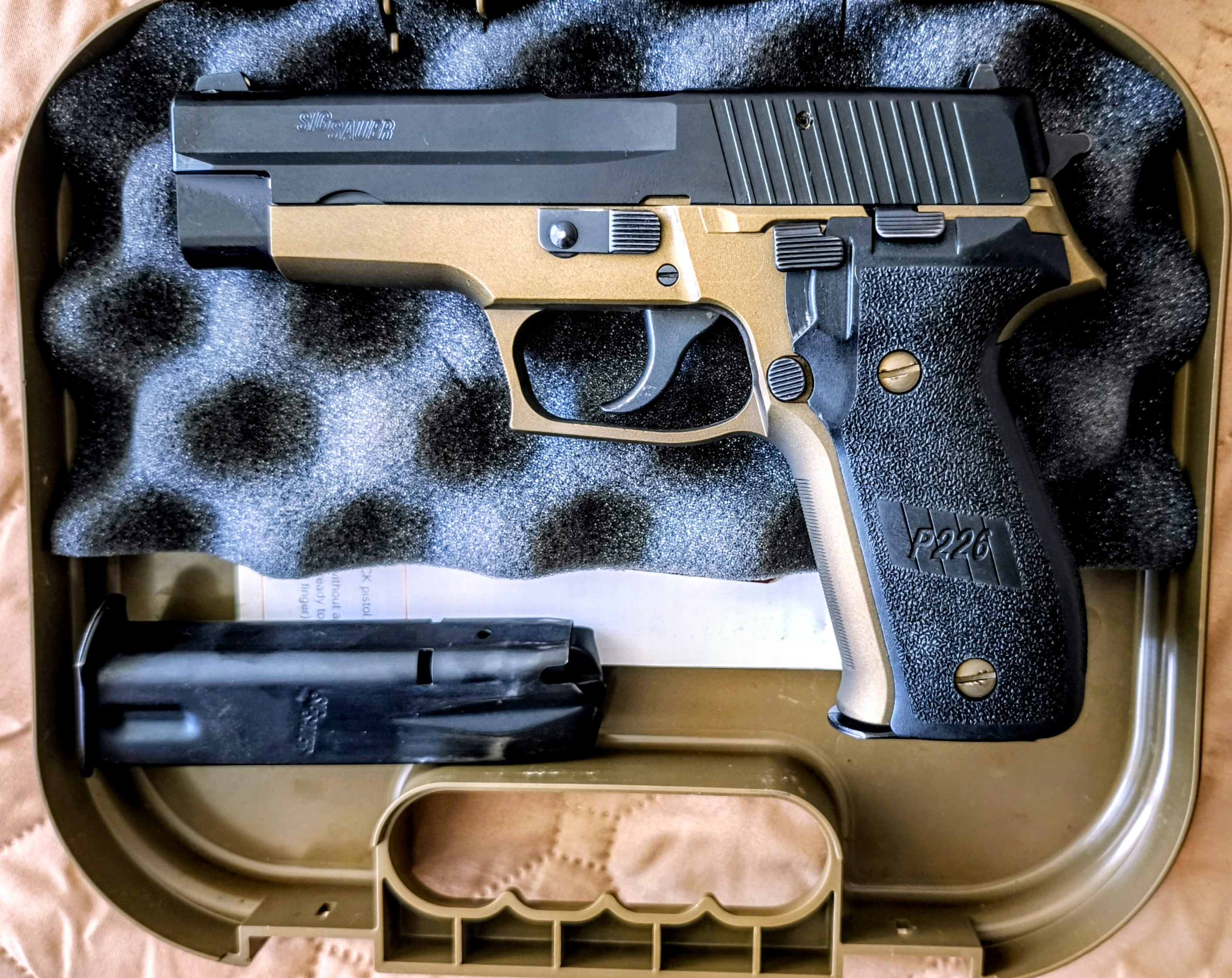 Two Tone Sig Sauer P226